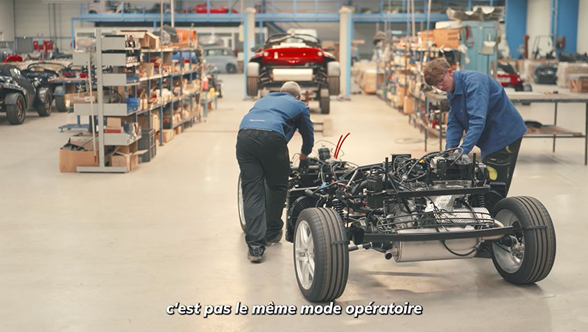 Video metier voiture